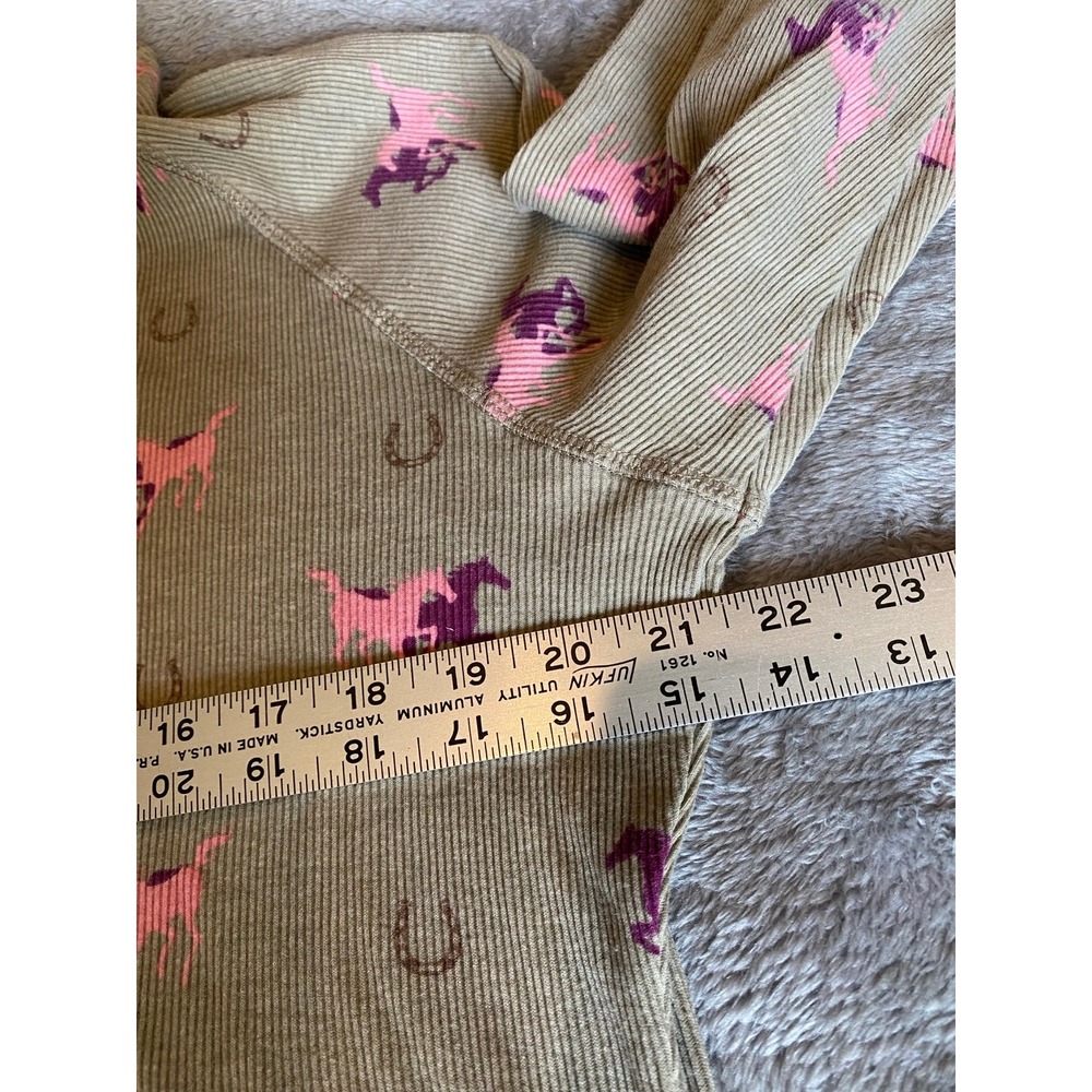 Bit & Bridle Button Womens All Over Print Horses Equestrian Outerwear XL s11 - Picture 6 of 9